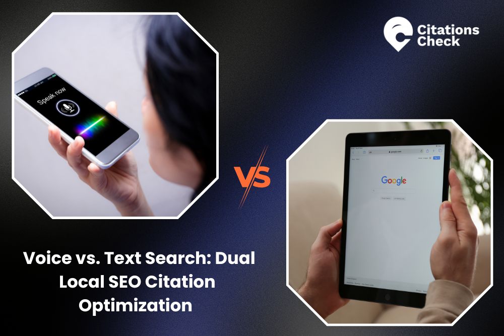 Voice-Based Local Search vs Text Search: Why Business Listings Need Dual Optimization?
