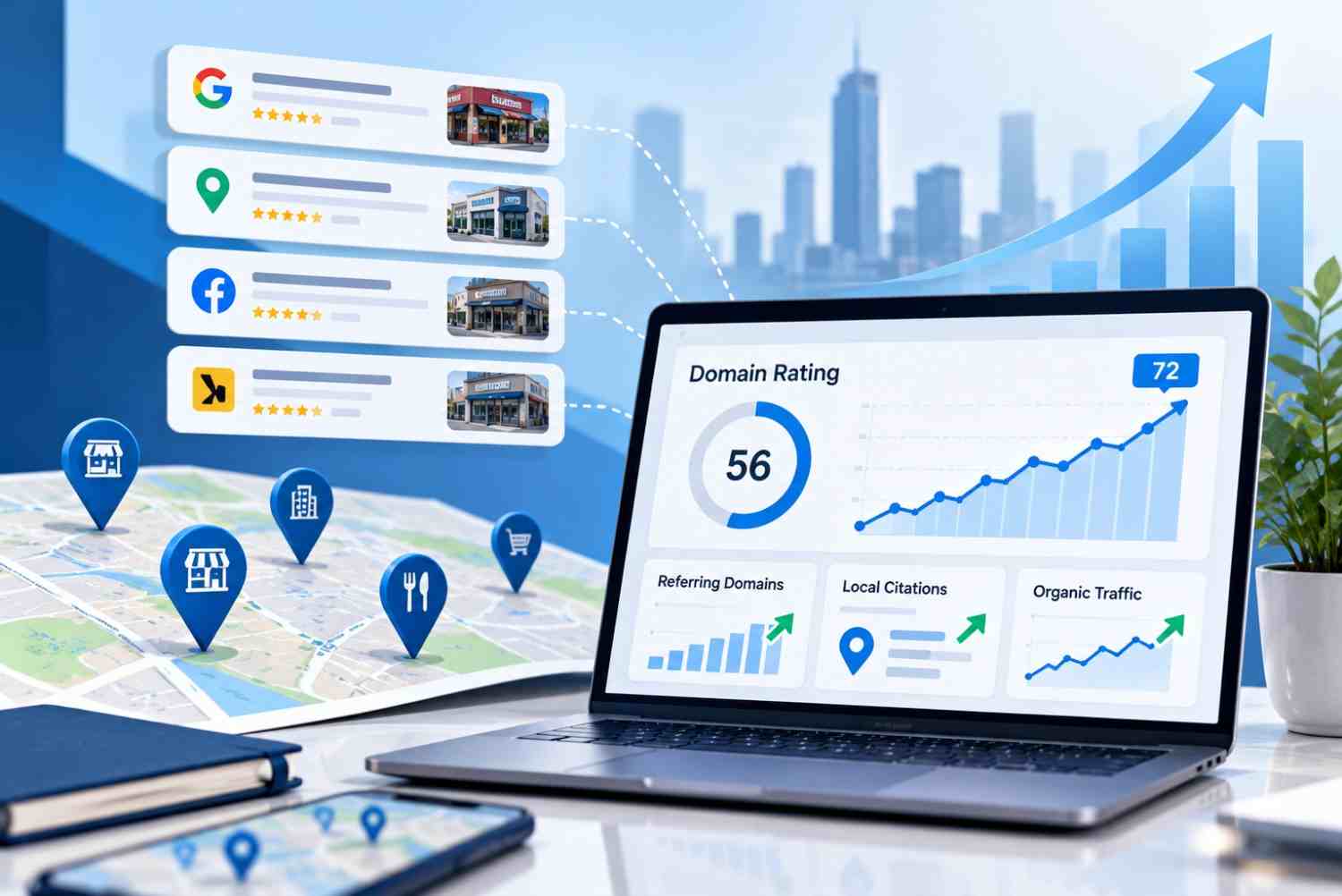 Can Local Citations Help Increase Domain Rating? What the Data Shows